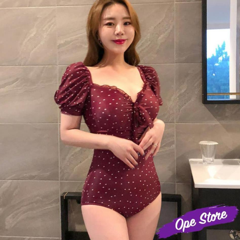 Bikini đi biển liền thân big size cao cấp che bụng đủ size hottrend hè 2020 ་ ་