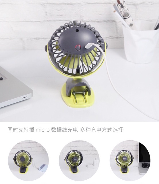 [CÓ SẴN][FREESHIP] Quạt tích điện YOOBAO chính hãng 6400mAh | BigBuy360 - bigbuy360.vn