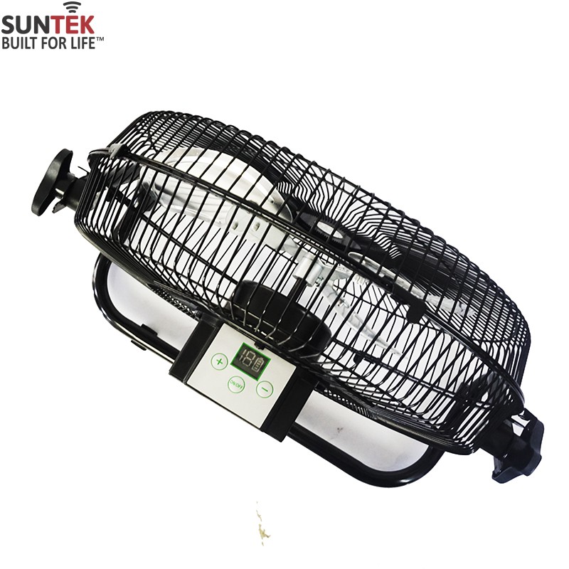 Quạt Để Bàn Sạc Tích Điện Năng Lượng Mặt Trời SUNTEK SF-01 25W kiêm Pin Dự Phòng - Hàng Chính Hãng - Bảo hành 2 năm