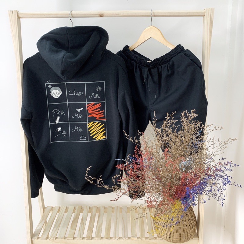 [HÌNH THẬT] ÁO HOODIE UNISEX IN HÌNH CẬU BÉ MR SMILE 99 SHOP | BigBuy360 - bigbuy360.vn