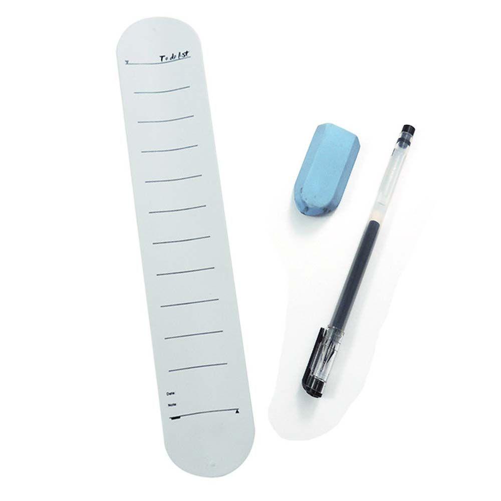 Giấy Ghi Chú Đeo Cổ Tay JARRED Memorandum Dạng Vòng Tròn Chống Nước Sáng Tạo