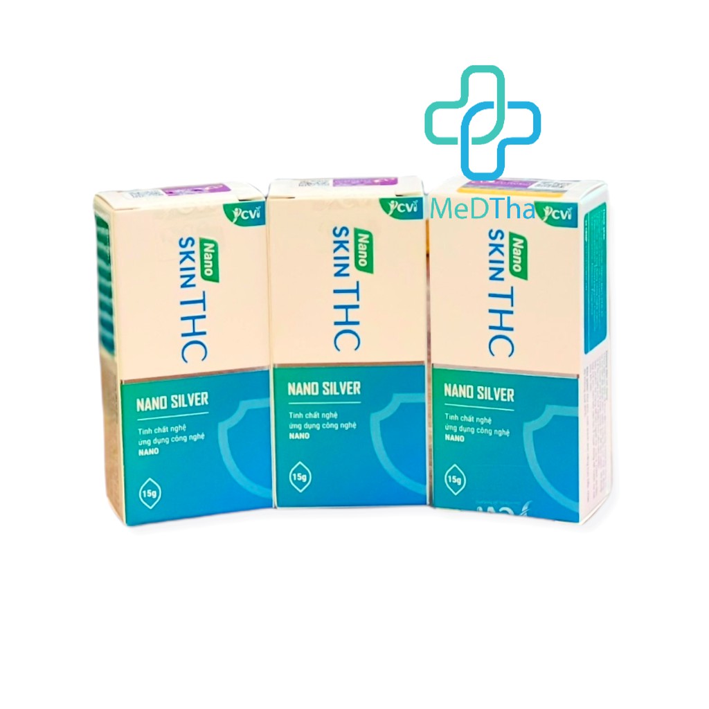 Nano skin THC - Làm sạch da, mát dịu da, chăm sóc và bảo vệ da, mờ sẹo thâm trên da (Tuýp 15g)