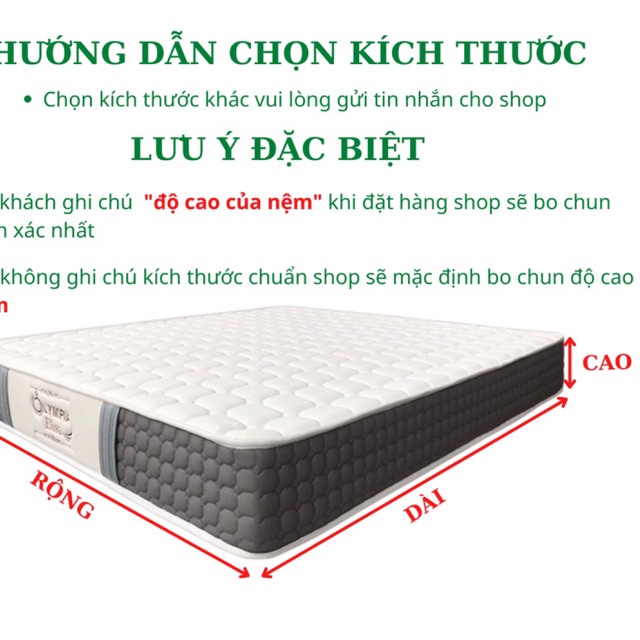 Bộ ga giường và vỏ gối cotton 100%, ga gối cotton thoáng mát thấm hút mồ hôi tốt miễn phí bo chun -SHOP VU THI THOM