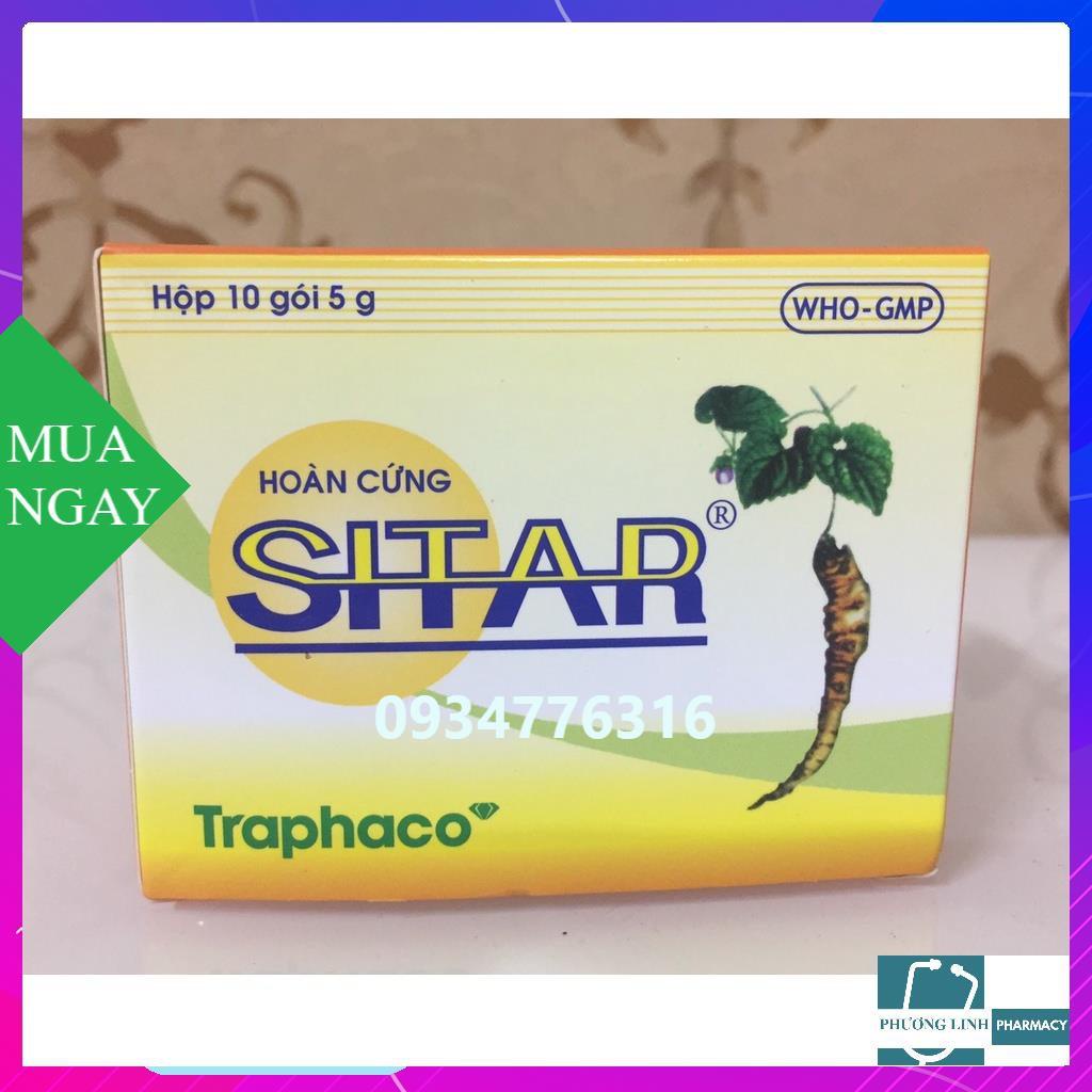Hoàn Cứng Sitar- TRAPHACO giúp hỗ trợ điều trị trĩ nội, trĩ ngoại, giảm sưng nề búi trĩ