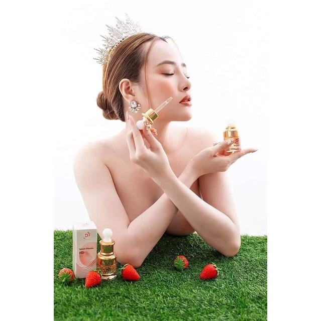 Serum Hd, Serum vitamin dưỡng da Phạm Điệp căng bóng da,mờ nám tàng nhang ngăn ngừa mụn