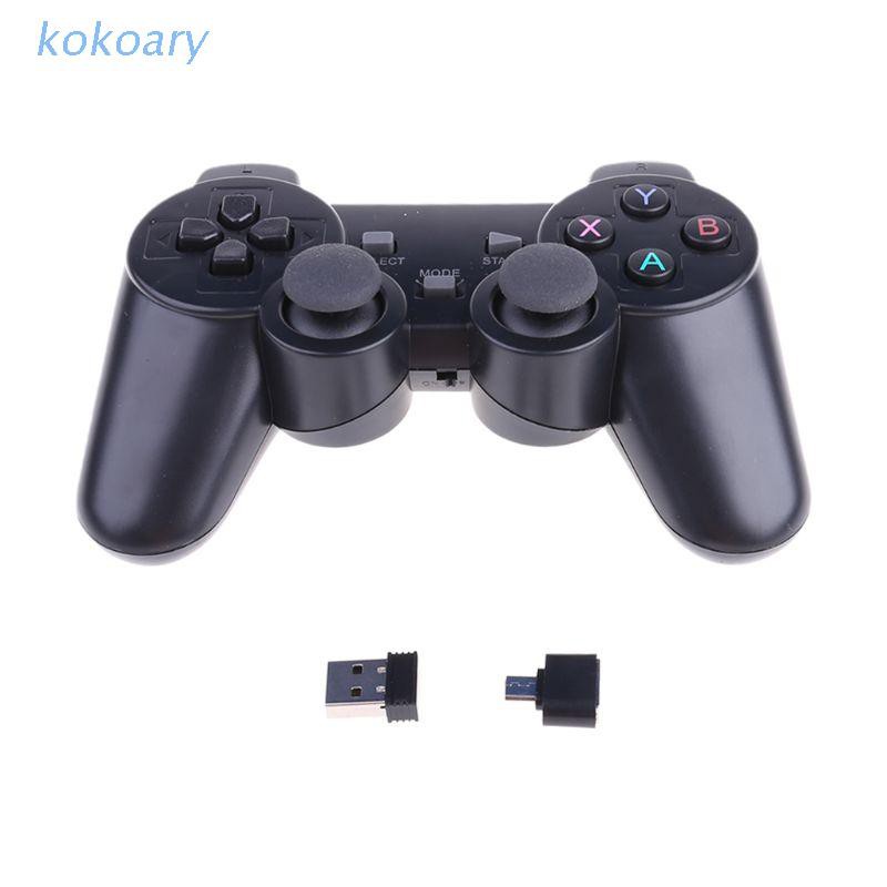 KOK Wireless Gamepad Game Controller Joystick Joypad for PS1/2/3 PC Laptop Computer