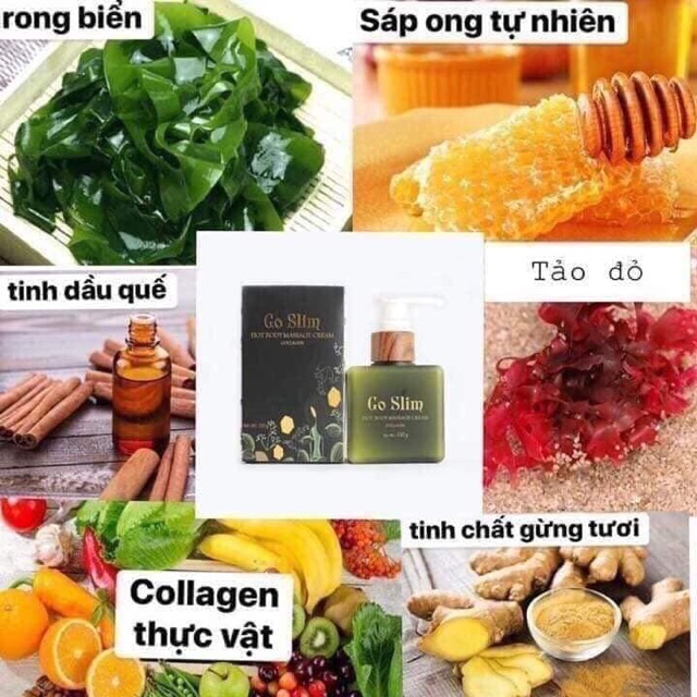 Kem tan mỡ Go Slim