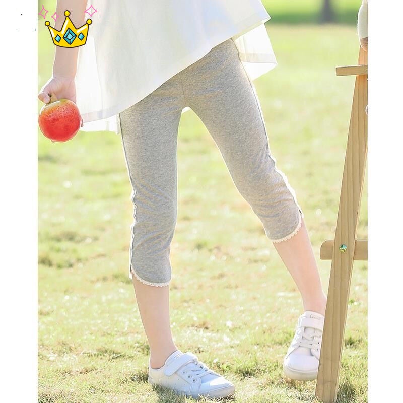 Quần Legging Bảo Hộ Mùa Hè Mỏng Nhẹ Hàng Mới Dành Cho Bé Gái 2021