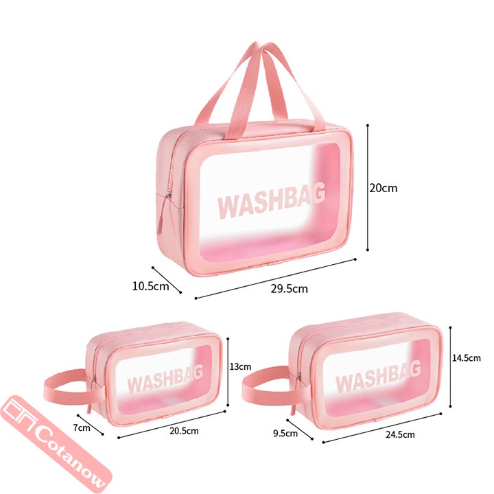 Túi Đựng Mỹ Phẩm Washbag Cao Cấp, Chống Nước COTANOW