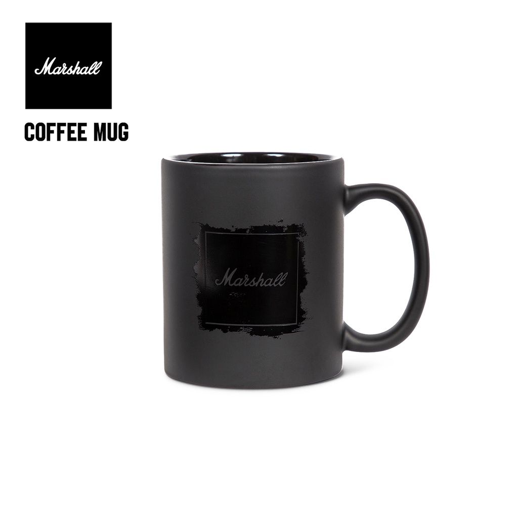 Ly Sứ Marshall Coffee 325ml - Matte Black | Ceramic | Tea | Fruit Juice Cup | Milk Tea Cup