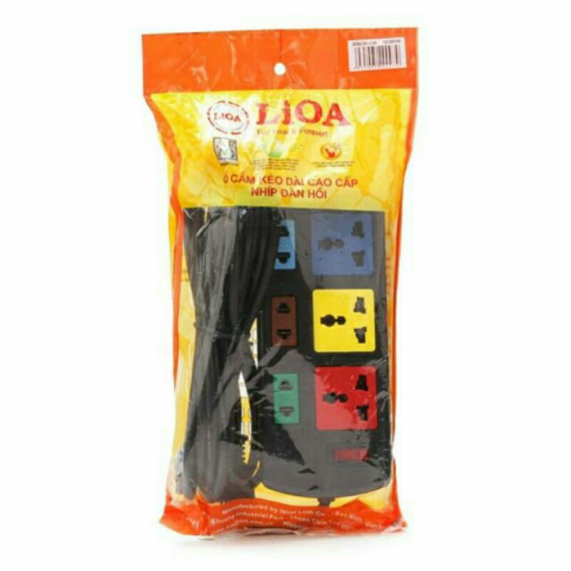 Ổ CẮM ĐIỆN LIOA CÔNG SUẤT 2200W, DÂY NGUỒN 100% ĐỒNG