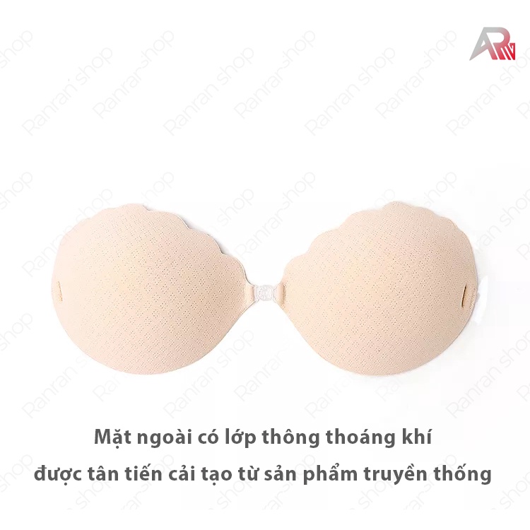 Dán Ngực  Mút Thông Hơi Đệm Bàn Tay Nâng Ngực Chính Hãng RANRAN