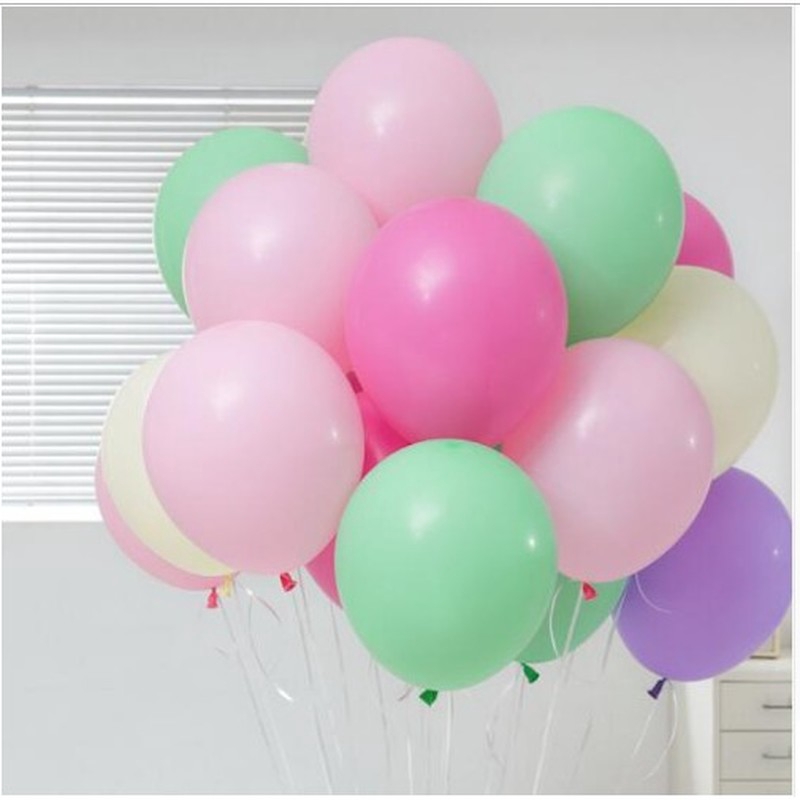 Set 10 Bong Bóng Latex 12inch 2.2g Trang Trí Tiệc Sinh Nhật