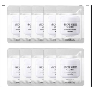 [Sample 2g] Kem Dưỡng Trắng, Nâng Tone Da 4 Trong 1 Secret Key Snow White Cream