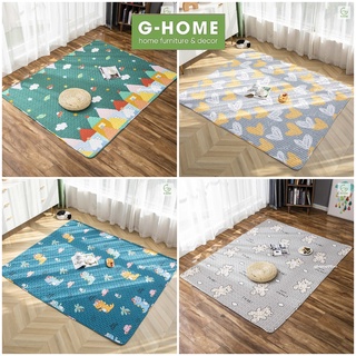 Thảm trải sàn mùa hè cotton cho bé phong cách Hàn Quốc thấm hút tốt, gấp gọn ga giường cotton COTTONM1