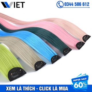 Tóc kẹp light, tóc nối light phong cách hàn quốc hottrend 2022