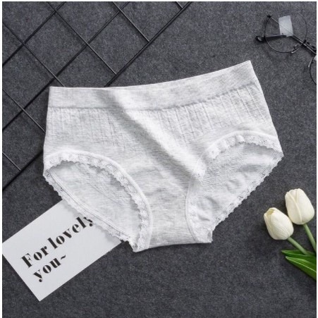 Set 3 Quần Lót Nữ Cotton Mu.i Kháng Khuẩn Xuất Nhật Loại 1 LOTNU05