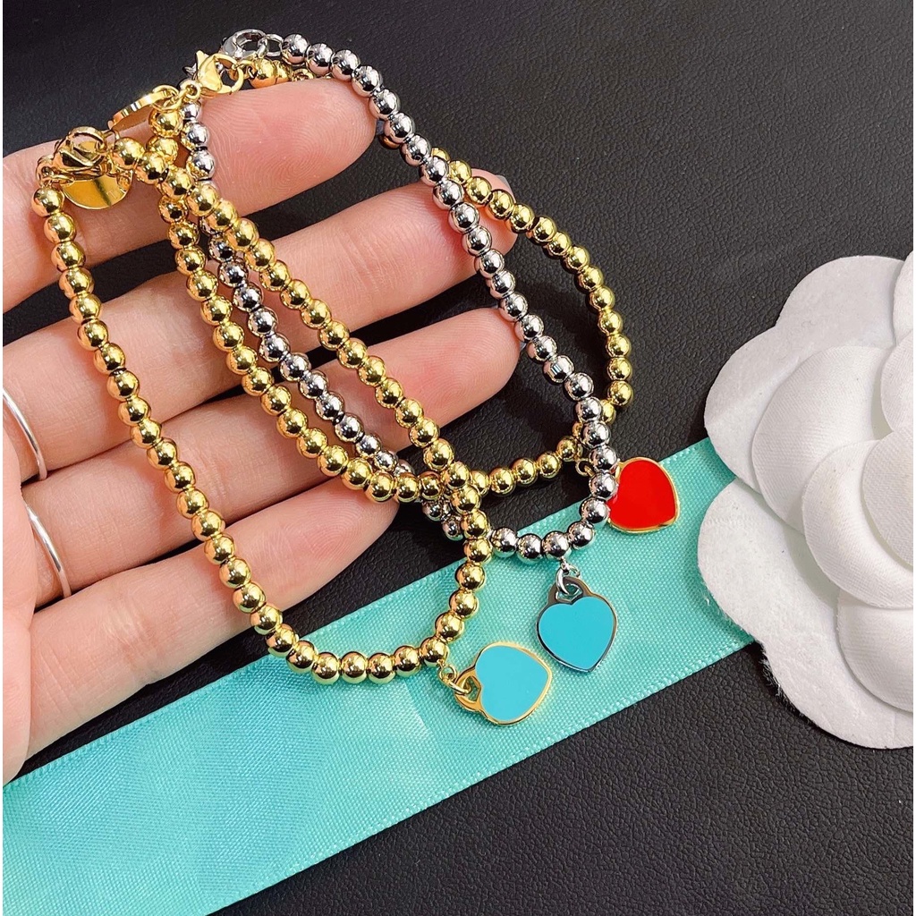 TORY BURCH Vòng Đeo Tay Bằng Thép Titan Thiết Kế Tinh Tế Thời Trang