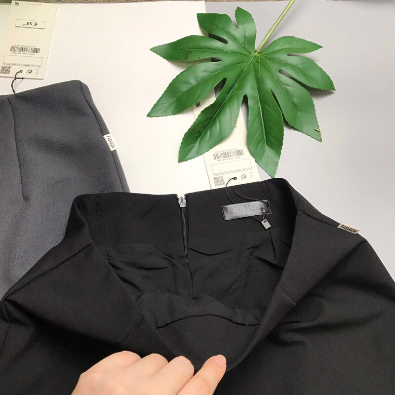 Chân váy đuôi cá_Chân váy công sở chất cotton 2 biên siêu đẹp | BigBuy360 - bigbuy360.vn