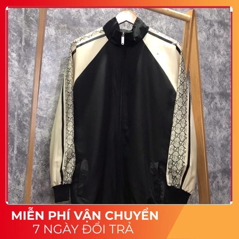 Áo khoác gió GC 2 lớp nam nữ from rộng unisex khoá kéo phong cách Hàn Quốc BZ 898