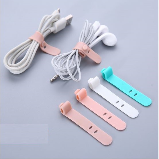 Bộ 4 dây buộc cáp sạc, tai nghe NC18