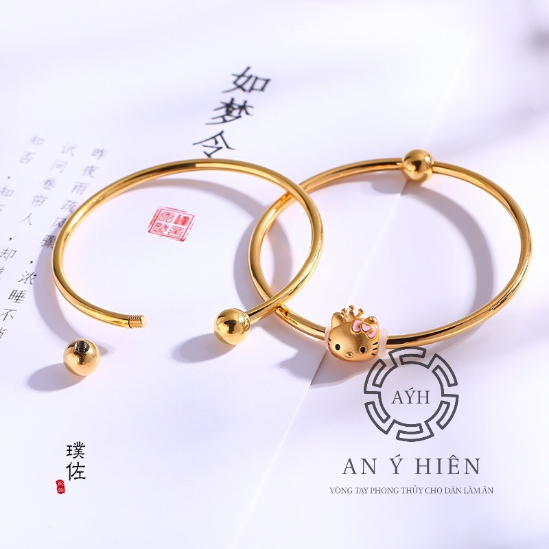 Charm Kitty Vương miện hồng #C519 ( An Ý Hiên)