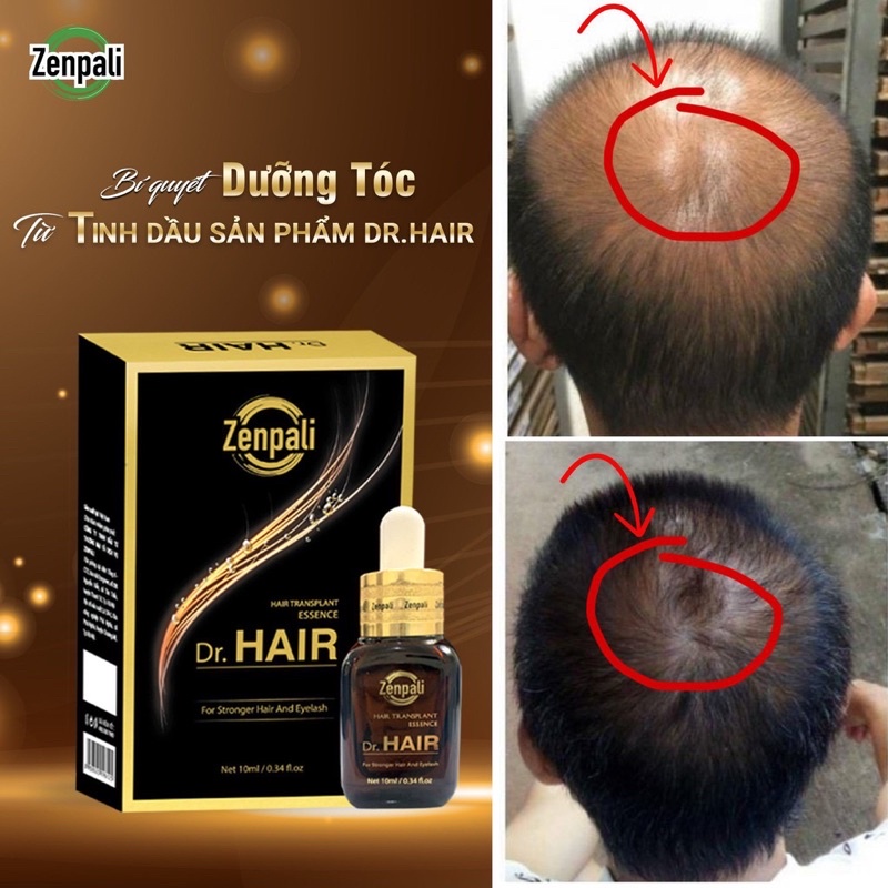 COMBO 2 chai ✦GH✦ Tinh chất dài mi, mọc tóc Dr Hair Zenpali FREESHIP