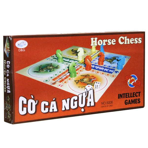 Bộ trò chơi cá ngựa nam châm cỡ đại Việt Nam 42*42cm