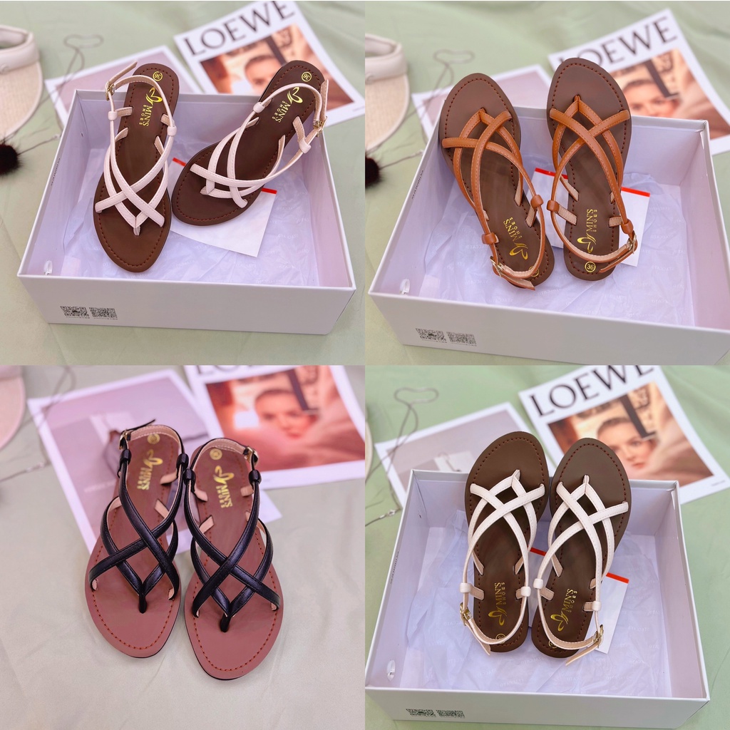 Min's Shoes - Giày Xăng Đan Quai Dây S334
