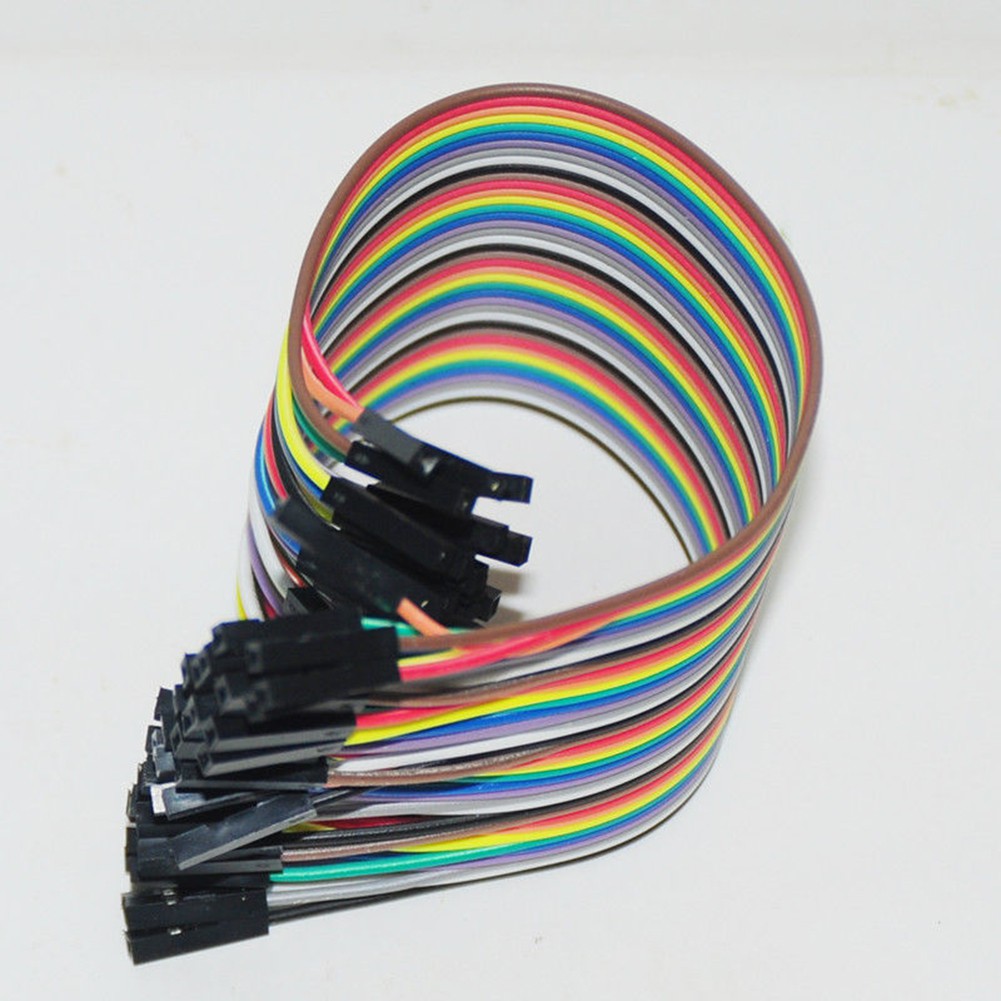 10/20/30cm 40 Pin M-M F-F M-F Breadboard Dupont Jumper Wire Cable for Arduino