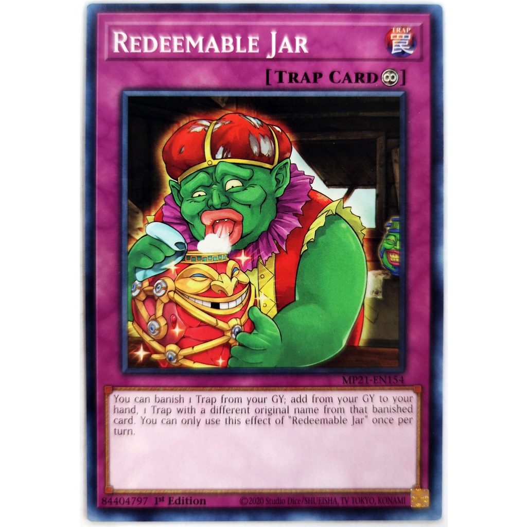 [Thẻ Yugioh] Redeemable Jar |EN| Common