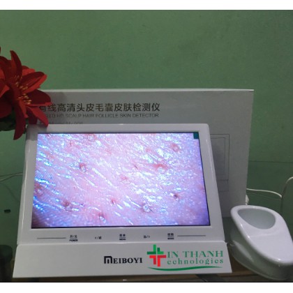 Máy soi da phân tích da 11 inch MEIBOYIN dùng cho da mặt, da đầu mẫu mới 3 chế độ soi siêu nét tích hợp chụp ảnh