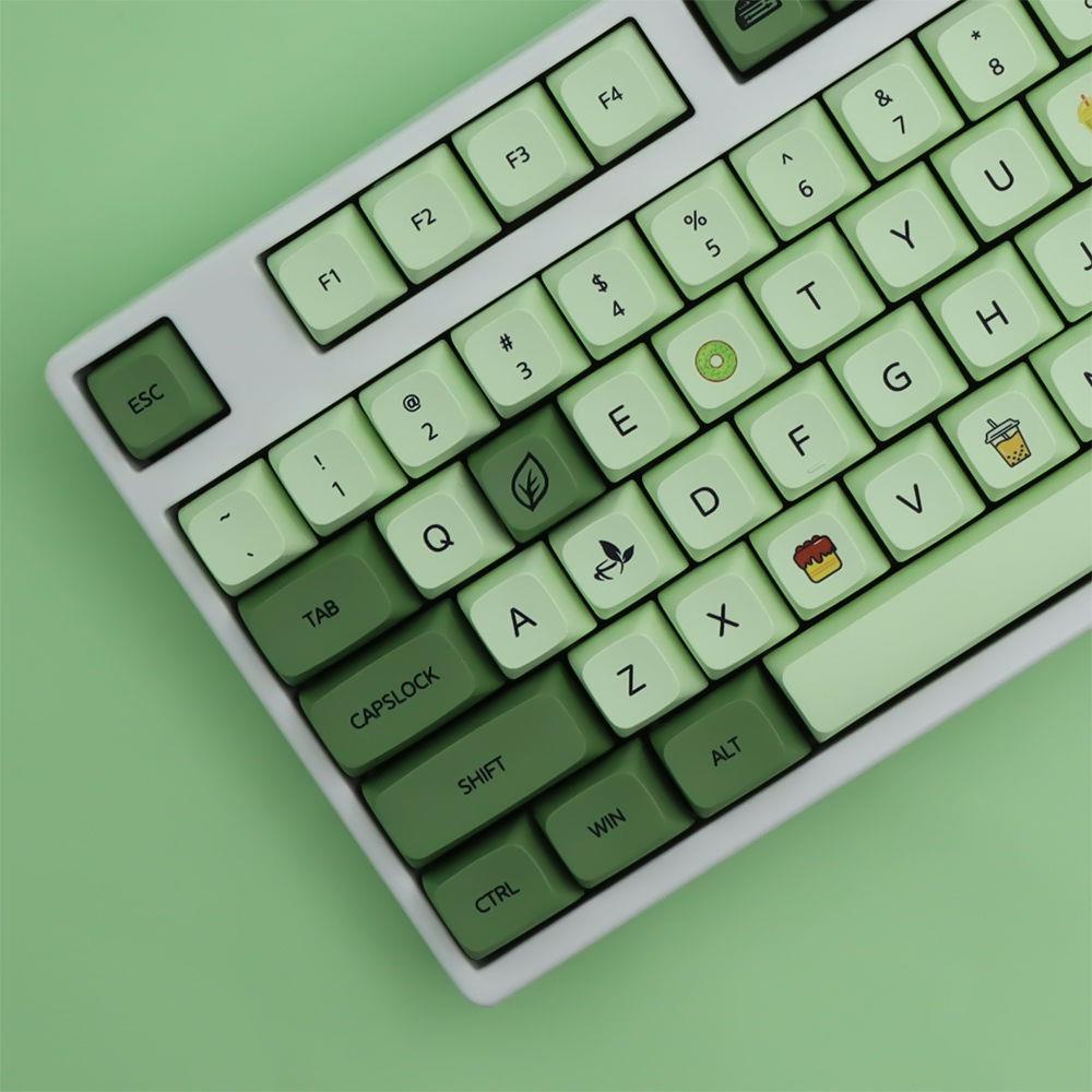 Bàn Phím Cơ gaming Màu Xanh matcha PBT 104 / 87 / 108