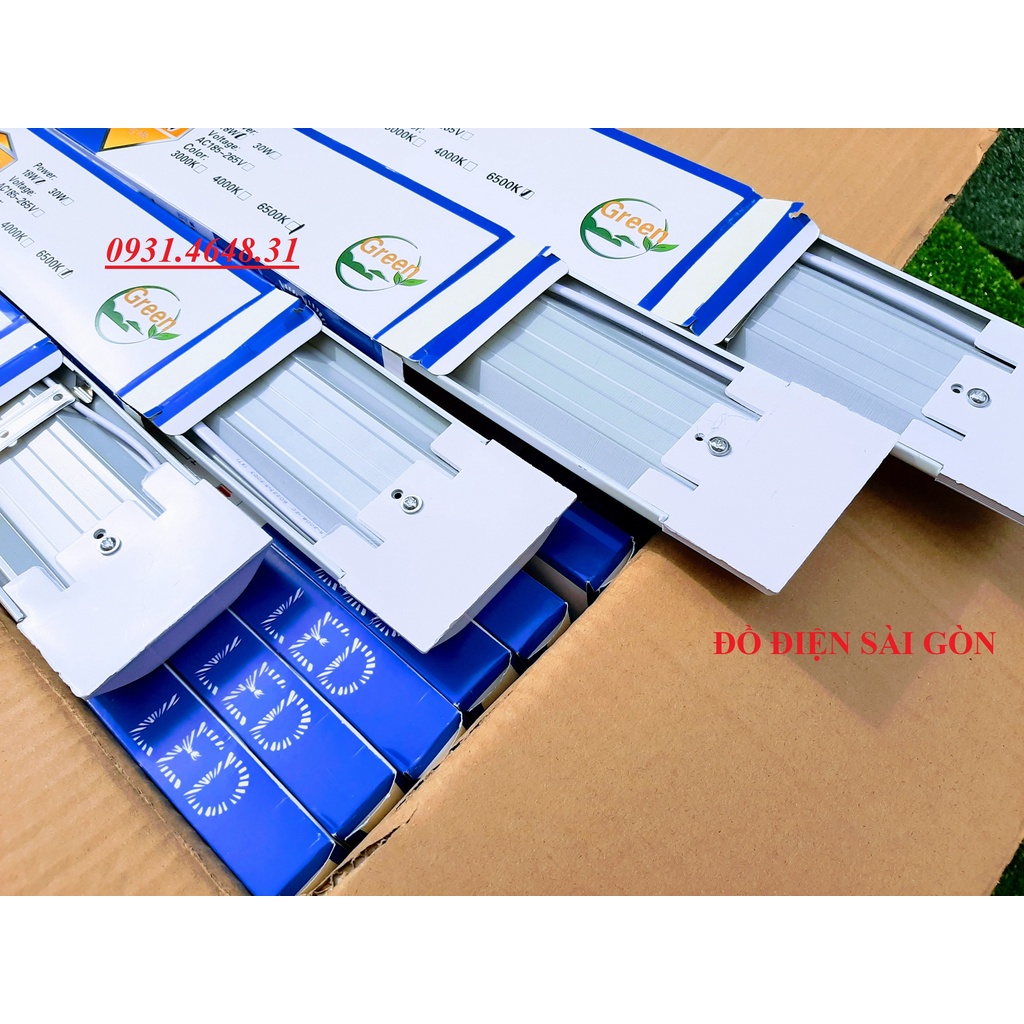 Bộ 3 Đèn Led Bán Nguyệt DSY 18W 60cm Ánh Sáng Trắng, Tiết Kiệm Điện