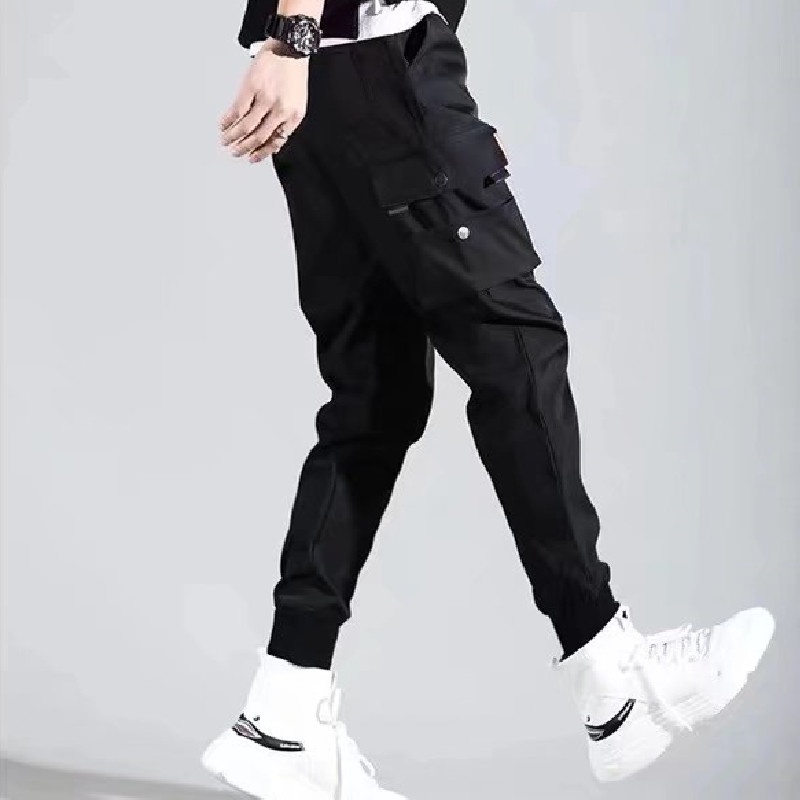 Quần Dài Có Túi Phong Cách hip hop Thời Trang Hàn Quốc