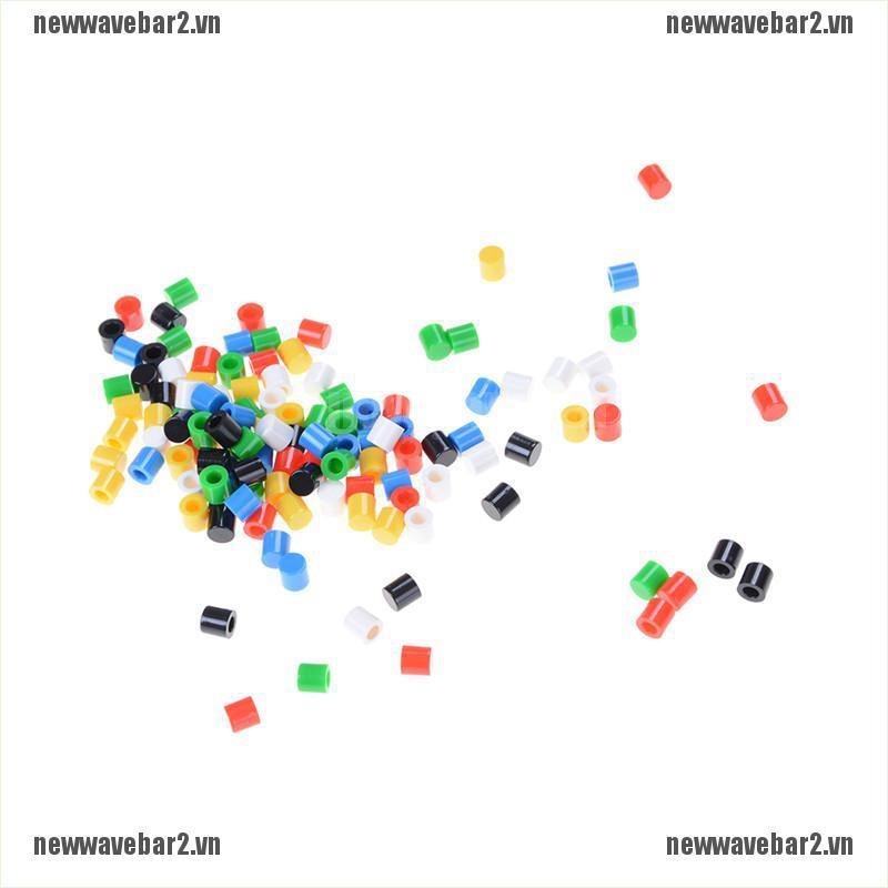 Bộ 100 Nắp Nhựa Kích Thước 6X6Mm