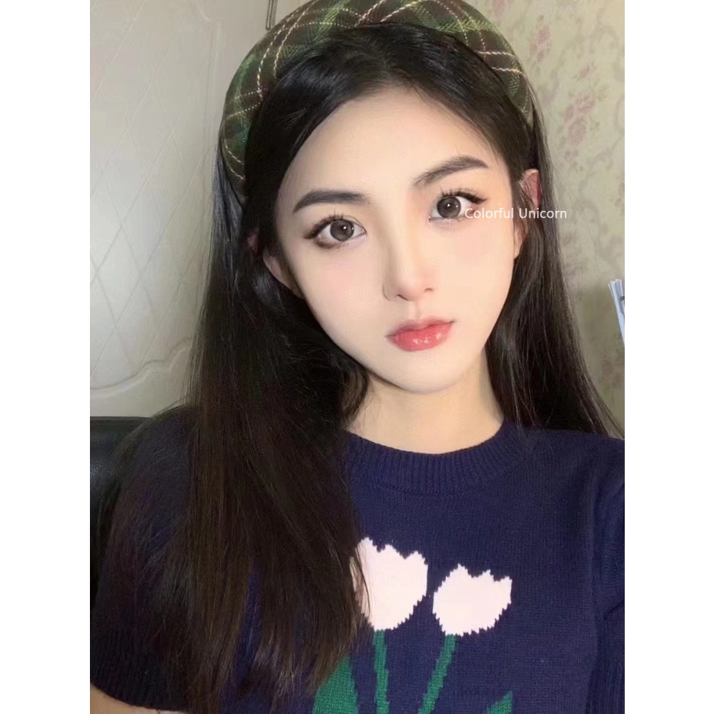 Cặp kính áp tròng COLORHUNTER 0-8 độ 14.2mm sử dụng được một năm