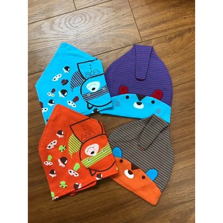 Set mũ, khăn cotton cho bé