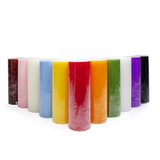  Nến trụ tròn không mùi D7H20 EDEN CANDLE FTRAMART EDC0191 - chọn nhiều màu đường kính 7 cm cao 20 cm dùng trang trí 