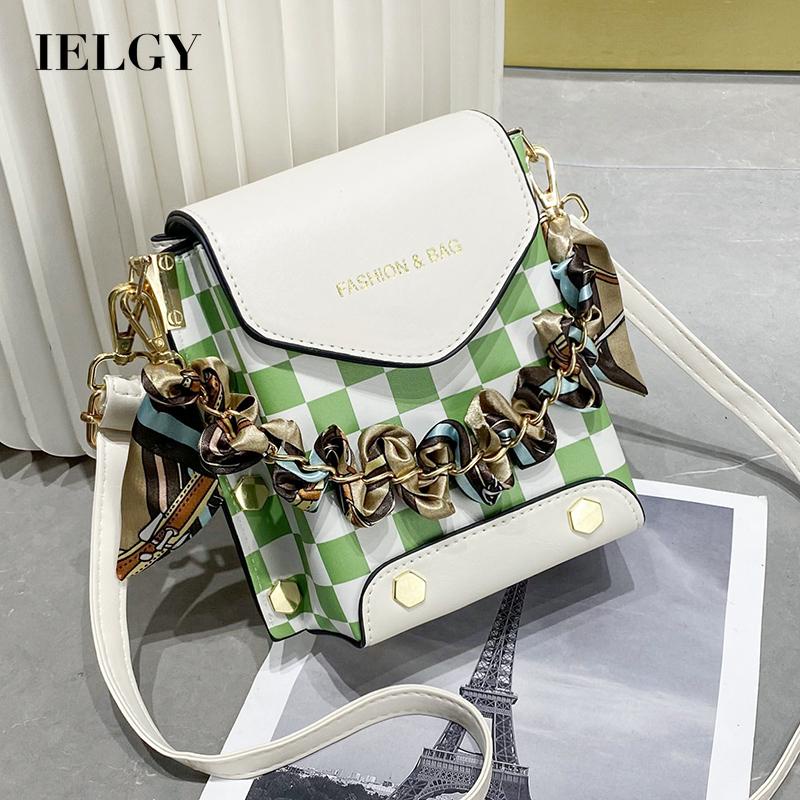 Ielgy Túi Lưới Đựng Điện Thoại Nhỏ Thời Trang Đa Năng Cho Nữ