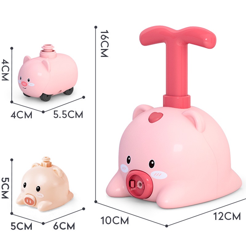 Đồ Chơi Lắp Ghép Xe Hơi Chạy Bằng Bóng Bay, Đồ Chơi Trẻ Em Thông Minh Bơm Bóng Cho Bé Gái, Bé Trai Thông Minh