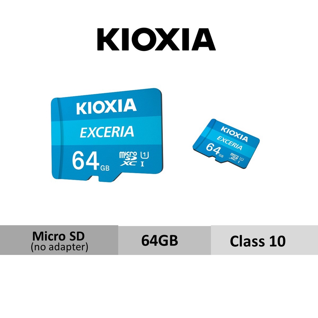 Thẻ nhớ Toshiba Kioxia 32gb 64gb tốc độ 100Mb/s bảo hành 5 năm