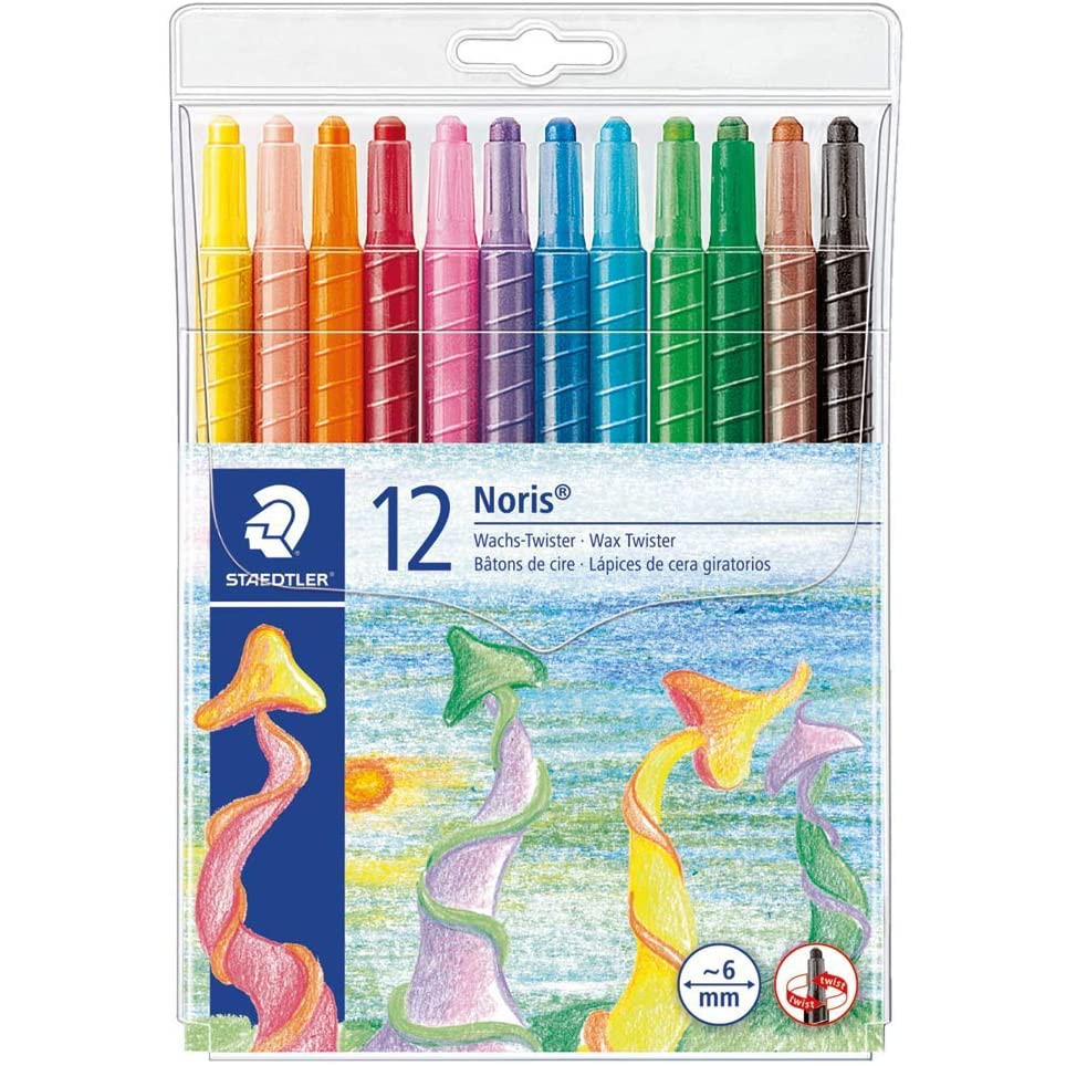 Sáp vặn STAEDTLER 12 mầu dài cao cấp