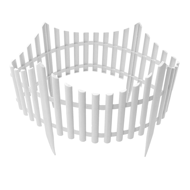 Set 6 Hàng Rào Nhỏ Bằng Nhựa Dùng Trang Trí Sân Vườn / Trong Nhà / Ngoài Trời DIY
