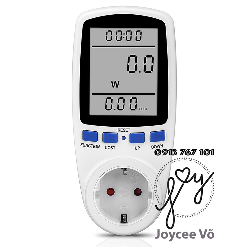 Máy kiểm tra điện năng tại nhà, đo lượng điện tiêu thụ của thiết bị B1308