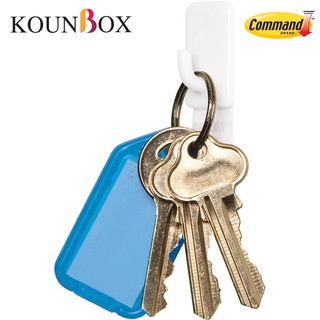 Móc dán tường vuông Command 3M 17502 - 225gr (vỉ 3 cái)