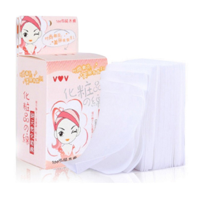 Set 100 bông tẩy trang chuyên dụng cho nữ màu sắc ngẫu nhiên | BigBuy360 - bigbuy360.vn