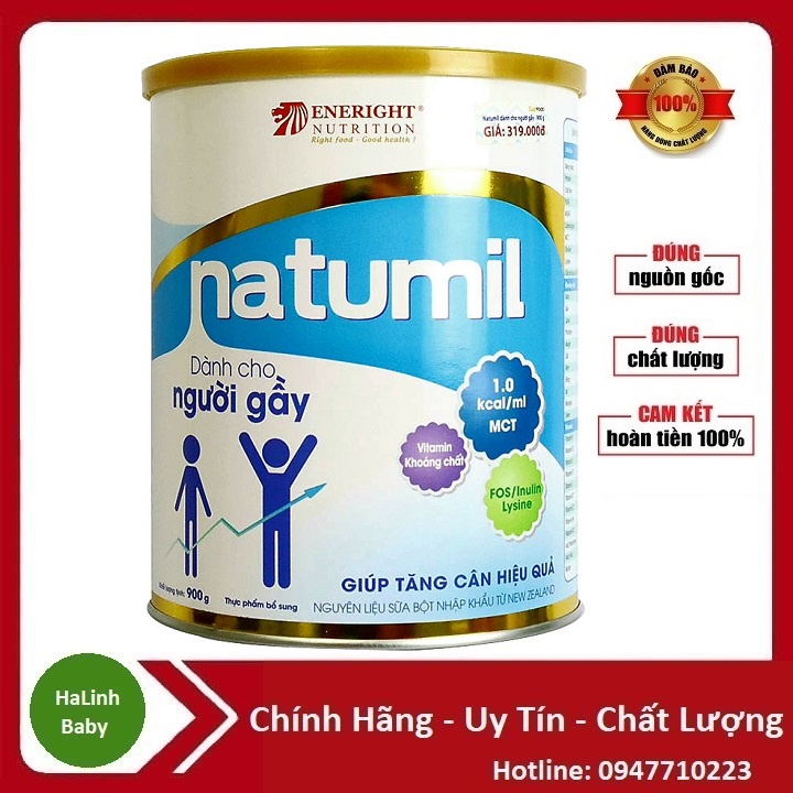 Sữa Natumil dành cho người gầy loại 900g