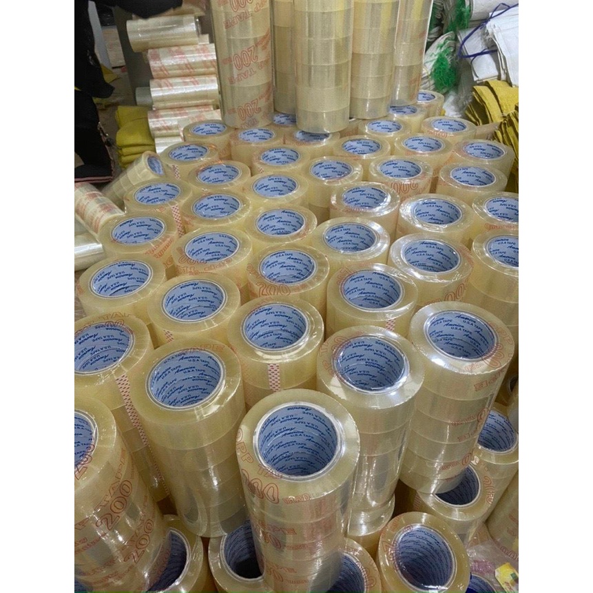 Băng keo Trong, băng dính 0,5kg lõi mỏng giá xưởng