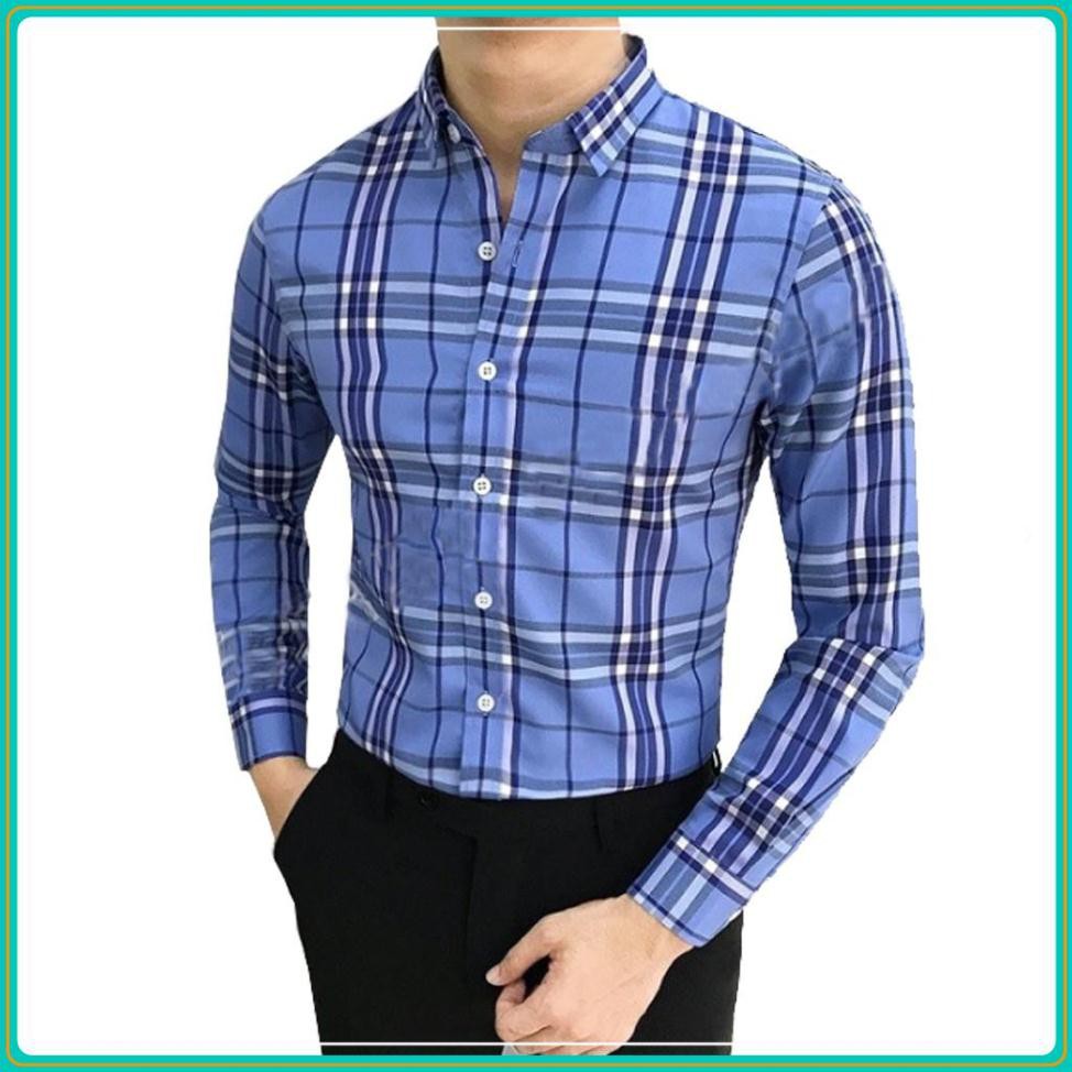 [ÁO ĐẸP Y HÌNH] Áo sơ mi - Áo sơ mi BBR cao cấp - Chất liệu BBR dày dặn, mềm mịn, thấm hút mồ hôi, form trẻ trung | BigBuy360 - bigbuy360.vn